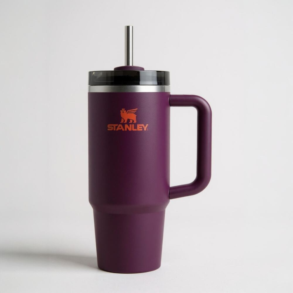Copied -  STANLEY Quencher H2.0 Tumbler Handle and Straw 30oz Color Plumb NWT
